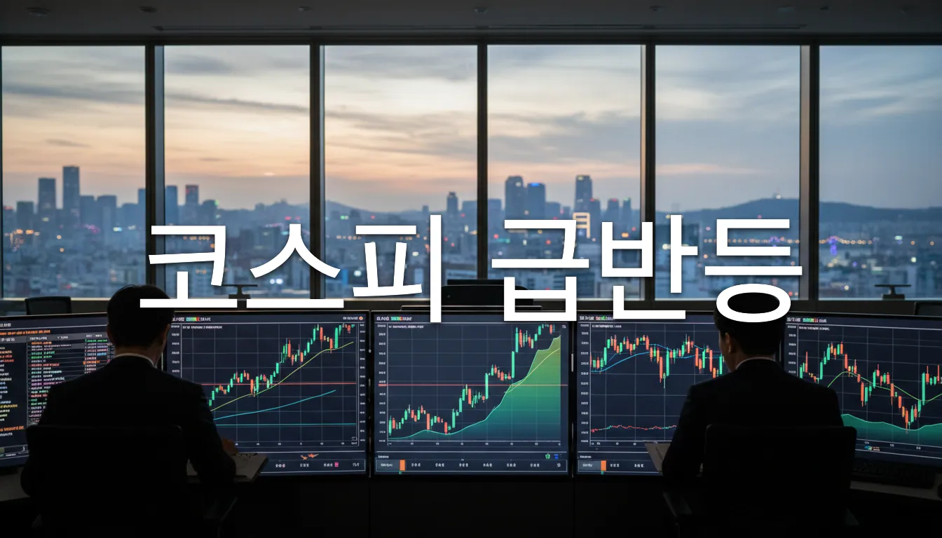[0825 저녁] 코스피, 장중 -4.30%였다가 결국 +0.68% — 외국인 3.8조 팔아도 뚫렸다
