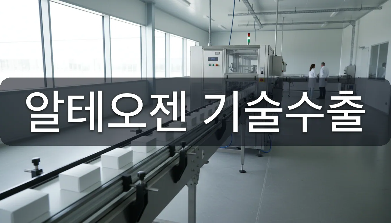[0905 주말] [9월 1주] 알테오젠, 최대 4조 4,165억 계약 발표한 주에 -9.84% — 대표 6종목이 모두 내렸다
